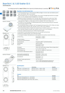 Beam Tech 1 & 2 LED Strahler CG-S